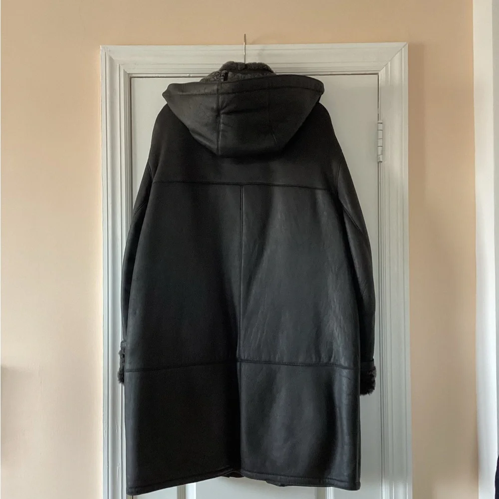 Mens Bod & Christense  shearling jacket - Picture 4 of 10